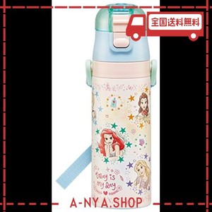 スケーター 水筒 470ML ディズニー プリンセス 23 直飲み 女の子 ステンレス スポーツボトル SDC4-A