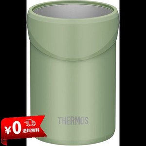 サーモス 保冷缶ホルダー 350ML缶用 2WAYタイプ カーキ JDU-350 KKI