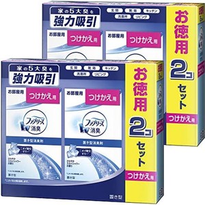 【まとめ買い】ファブリーズ 消臭芳香剤 お部屋用 置き型 さわやかスカイシャワーの香り つけかえ用 130G×4個