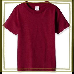 [プリントスター] 半袖 Tシャツ 5.6オンス へヴィー ウェイト Tシャツ 00085-CVT_K ボーイズ バーガンディ 140CM
