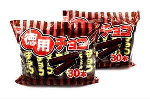 【まとめ買い】リスカ 徳用チョコ棒 30本入×2袋 （計60本）