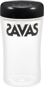 ザバス(SAVAS) プロテインシェイカー 500ML 黒(BLACK/ポリプロピレン) 明治