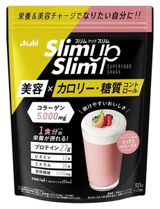 スリムアップスリム 乳酸菌+スーパーフードシェイク ミックスベリーラテ 315G