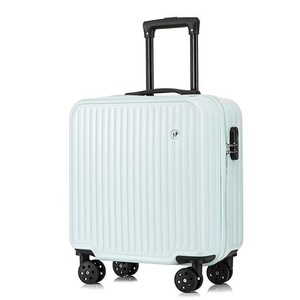 [ASELINE] スーツケース 機内持込 キャリーバッグ 大容量 キャリーケース 超軽量 360度回転 ファスナー式 旅行 ビジネス 出張 (水色)
