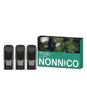 電子タバコ NONNICO ALPHA PRO PODS 専用カートリッジ VAPE POD RELX交換用可ポッド 電子タバコ VAPE 禁煙パイポ 禁煙グッズ 互換カート