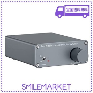 FOSI AUDIO TDA7498E 320W 2チャンネルステレオオーディオアンプレシーバーホームスピーカー用ミニHI-FIクラスD内蔵アンプ160W X 2 + 24V