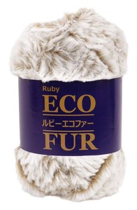 元廣(MOTOHIRO) SKI YARN(スキー毛糸) ルビー エコファー 361 SK-0083-01