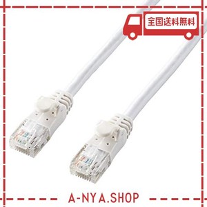 エレコム LANケーブル CAT6A 7M 爪折れ防止コネクタ CAT6A準拠 やわらか ホワイト LD-GPAY/WH7