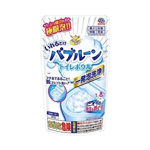 らくハピ いれるだけバブルーン トイレボウル トイレの洗浄剤 [180G]トイレ掃除 泡 大掃除 (アース製薬)