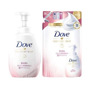 DOVE(ダヴ) うるおいホイップ 泡ボディウォッシュ さらさら ポンプ+つめかえ用 ボディソープ 540G+430G ボディーソープ リフレッシュシト