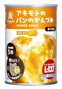 アキモトのパンのかんづめ (乳酸菌入り) オレンジ味 100G ×4個