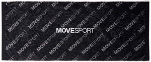 [デサント] 今治タオル フェイスタオル MOVESPORT 日本製 綿100% 吸水性 柔らかい スポーツ ランニング トレーニング BK (DMAVJE00) F