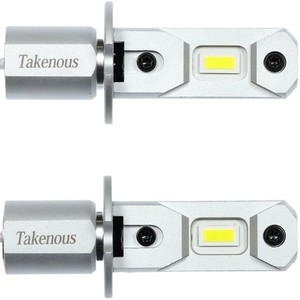 TAKENOUS トラック野郎御用達 竹村商会 24V H3 LED フォグランプ トラック H3LEDバルブ H3フォグ LED (イエロー)