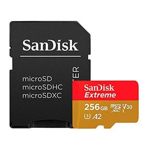 SANDISK ( サンディスク ) 256GB EXTREME MICROSDXC A2 SDSQXA1-256G [ 海外パッケージ ]