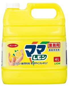 【業務用 大容量】 ママレモン 4L 詰め替え 食器用洗剤 台所洗剤 中性洗剤 油汚れ 野菜用洗剤