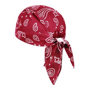 [MOONLOVE] バンダナキャップ 海賊 帽子 メンズ バンダナ コットン 速乾吸汗 スカル 三角巾 通気 汗止め 熱中対策 ばんだな UVカット 調