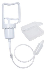QUICKR SRVC 鼻水吸引器 鼻水 赤ちゃん 吸引器 子供用 簡単すっきり 真空ポンプ式 ハンディ 乳幼児 (本体)