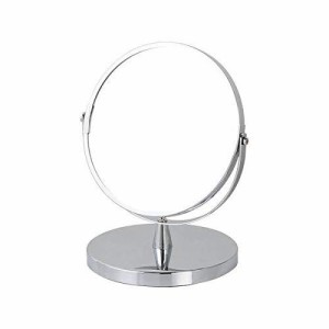 ダルトン(Dulton) 鏡 ラウンド スタンドミラー 高さ225×幅185×奥行150mm 片面3倍鏡 ROUND STAND MIRROR G755-905