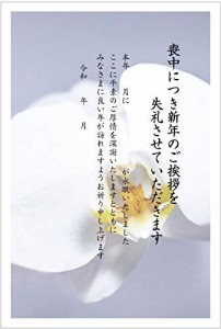 [メイドインたんたん] 私製10枚 喪中はがき 手書き記入タイプ K-2021-818 私製ハガキ 切手なし 裏面印刷済み