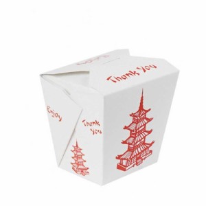 Chinese Take Out Boxes/チャイニーズテイクアウトボックス pagoda (26oz 25個(角型H無))