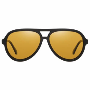 [DUCO] サングラス レディース 偏光 サングラス アビエーター ティアドロップ さんぐらす sunglasses women uv400 紫外線カット 1208 (ブ