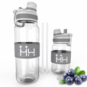 HoneyHolly 水筒 1リットル, 水筒 500ml, 水筒 600ml，水筒 750ml，水筒 350ml，水筒 1000ml, 1リットル 水筒 おしゃれ, 水筒 1000ml ス