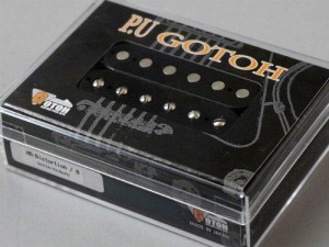 【 GOTOH Pickups 】日本製 ハムバッカーピックアップ HB-Distortion ブリッジ用(リア用) ブラックカラー GTPU-HB-DST-B