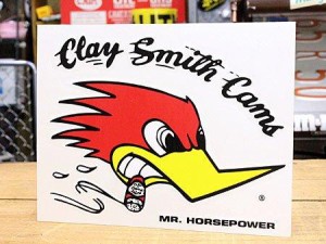 MOONEYES クレイスミス ステッカー Clay Smith 右向き サイズM＿SC-CSD019R-MON