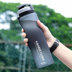 ボトル 水筒 ポータブルストロースポーツウォーターボトル フィルター付き 600 1000ml BPAフリー プラスチックウォーターボトル 自転車 