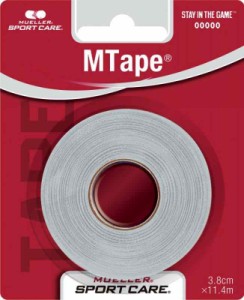 Mueller(ミューラー) Mテープ チームカラー ブリスターパック グレー 38mm Mtape Team Color Blister Pack Gray [1個入り] 非伸縮コット