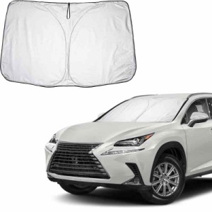 [CDEFG] レクサス Lexus 車種専用設計 車窓日よけ フロントサンシェード 目隠し UVカット 日焼け防止 遮光 アクセサリー 5層構造 簡単着