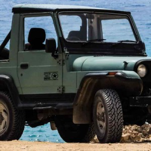 [KAIMIRU] US ARMY アーミー ステンシル ジープ jeep jimny ジムニー 4WD バン 汎用 車 ステッカー アウトドア オフロード (黒 k-248)