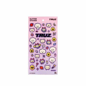 ソロモン商事 TRUZ グリッターステッカー GLITTER STICKER (C) TRUZ-TRS-C ステッカー デコシール スマホデコ シール トゥルーズ チリ ロ