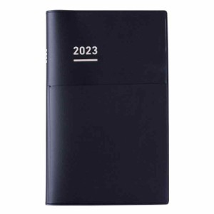 コクヨ ジブン手帳 Biz mini 手帳 2023年 B6 スリム マンスリー&ウィークリー マットブラック ニ-JBM1D-23 2022年 12月始まり