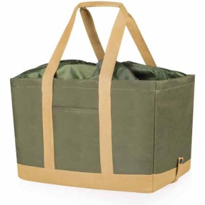 [LHZK] エコバッグ 折りたたみ 保冷バッグ 大容量 エコバック 買い物バッグ 耐久性 ショッピングバッグ 繰り返し使える 買い物袋 (グリー