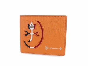 [カステルバジャック] 二つ折り財布 小銭入れあり CARNET(カルネ) 032613 (オレンジ)