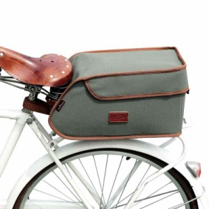 TOURBON 自転車リアバッグ 保冷バッグ パニアバッグ 折り畳み 保冷 保温 大容量 クーラーバッグ (緑)