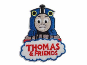 アイロンワッペン 【Thomas】 トーマス 前向き ロゴワッペン アメリカン雑貨 並行輸入