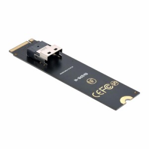 Cablecc PCI-E 3.0 4.0 から NGFF & SFF-8654 スリムライン SAS カード アダプターとメインボード SSD 用の U.2 U2 SFF-8639 NVME PCIe S