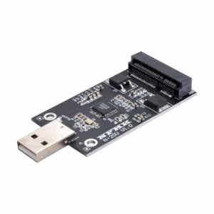 Chenyang Mini PCI-E mSATA to USB2.0外部SSDPCBAコンバーターアダプターペンドライバーカード（ケースなし）