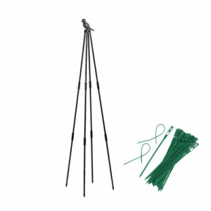 オベリスク トピアリーステック 鳥飾り120cm/160cm 径11mm 植物支柱 ガーデニング用支柱 (120cm)