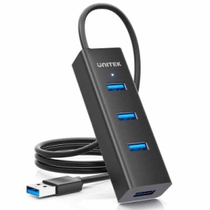 USB 3.0ハブ (ケーブル長さ120cm)