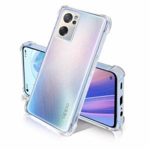 OPPO Renoケース 人気 ランキング タイプ スマホケース ストラップホール付き 衝撃吸収 耐衝撃 TPU クリア ソフトケース 指紋防止/滑り止