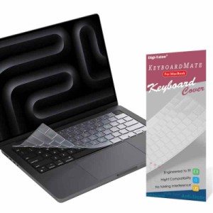 Digi-Tatoo KeyBoardMate 極めて薄く キーボードカバー MacBook インチ対応 (US) 英語配列 高い透明感 TPU材？ 防水防塵カバー 超薄0.18m