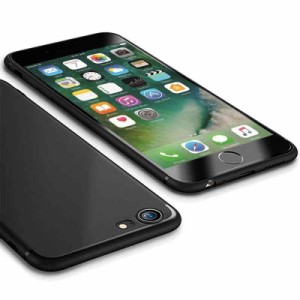 iPhone6s ケース/iPhone6ケース【CaseFamily】アイフォン6sケース 黒 スリム・薄型ケース ソフト TPU おしゃれ 人気 ストラップホール付