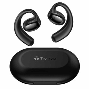 TRANYA X3 オープンイヤー ワイヤレスイヤホン Bluetooth 5.3 イヤホン 空気伝導イヤホン 耳をふさがない 開放型 QCC3040チップ搭載 APTX