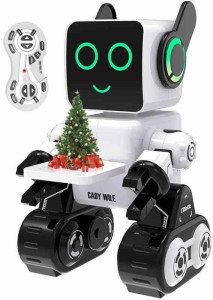 OKK 電動ロボット おもちゃ 音楽 ダンス 話し 人型ロボット 電子玩具 USB充電 ロボット 子供誕生日 プレゼント 卒業祝い ギフト 多機能 