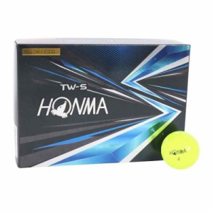 ホンマ ゴルフ ボール TW-X TW-S 2021 1ダース 12球入り ホワイト イエロー 3ピース ツアー系 スピン 飛距離 TOUR WORLD 本間 HONMA/TW-S