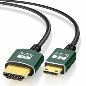 Thsucords Mini HDMI - HDMIケーブル (1本, 1M)