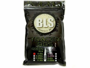 BLS(ビーエルエス) PLA バイオトレーサーBB弾 0.20g 5000発(1kg) グリーン